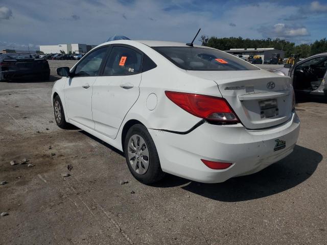KMHCT4AE8FU885700 - 2015 HYUNDAI ACCENT GLS WHITE photo 2
