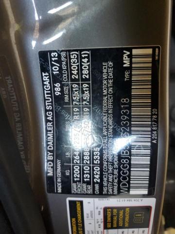 WDCGG8JB5EG239318 - 2014 MERCEDES-BENZ GLK 350 4MATIC TAN photo 13