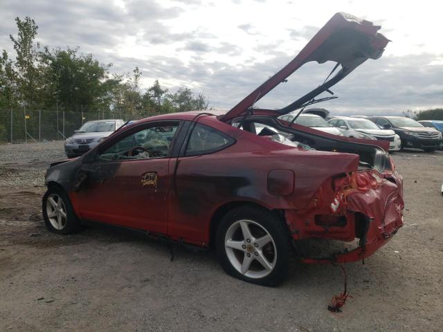 JH4DC54854S018735 - 2004 ACURA RSX RED photo 2