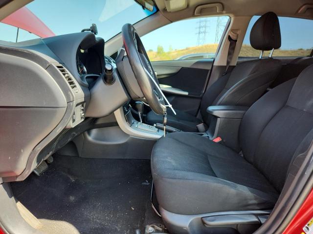 2T1BU4EE9BC608441 - 2011 TOYOTA COROLLA BASE RED photo 7