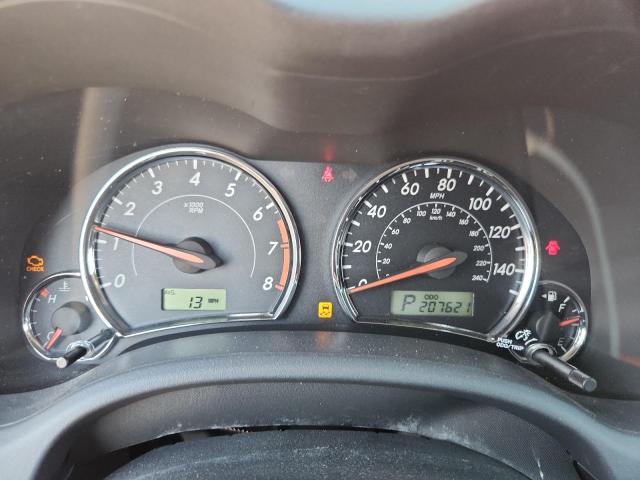 2T1BU4EE9BC608441 - 2011 TOYOTA COROLLA BASE RED photo 9