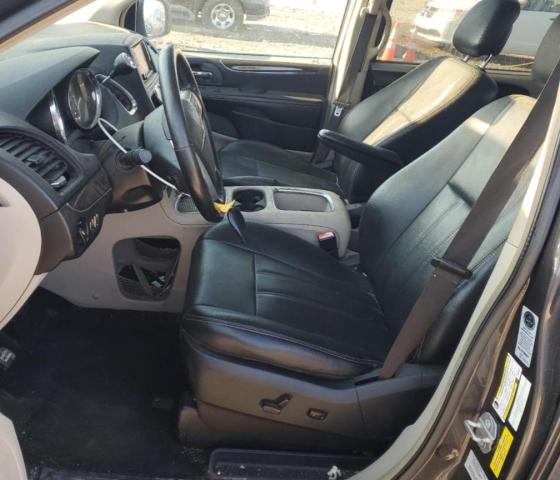 2C4RC1CGXFR620981 - 2015 CHRYSLER TOWN & COU TOURING L BLACK photo 7