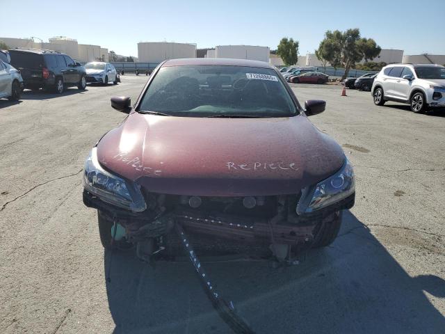1HGCR2F51EA211888 - 2014 HONDA ACCORD SPORT BURGUNDY photo 5