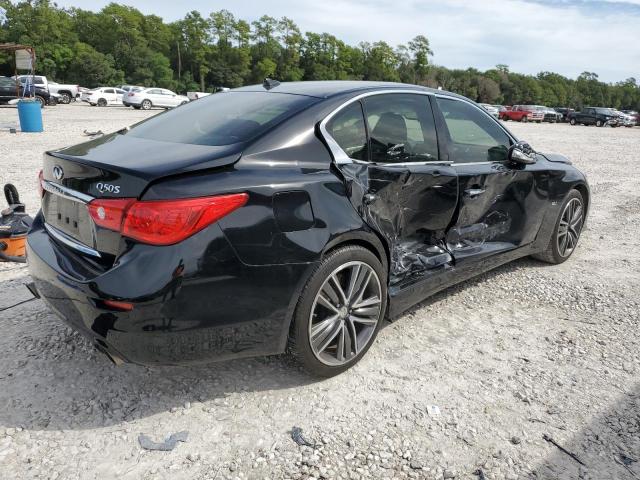 JN1CV7AP1HM640664 - 2017 INFINITI Q50 BASE BLACK photo 3