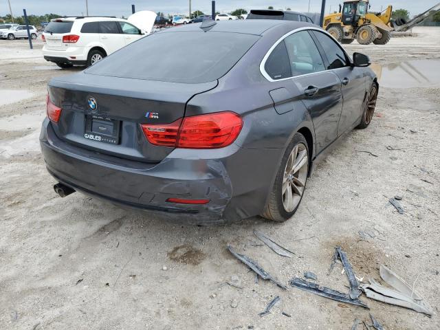 WBA4F7C55HG437881 - 2017 BMW 430I GRAN COUPE GRAY photo 3