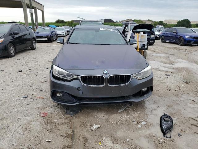 WBA4F7C55HG437881 - 2017 BMW 430I GRAN COUPE GRAY photo 5