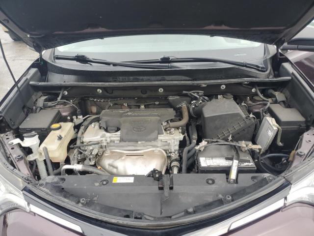 2T3ZFREV9HW368795 - 2017 TOYOTA RAV4 LE იასამნისფერი ფოტო 11