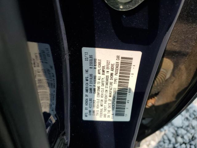 1HGCR2F84DA112653 - 2013 HONDA ACCORD EXL BLUE photo 13
