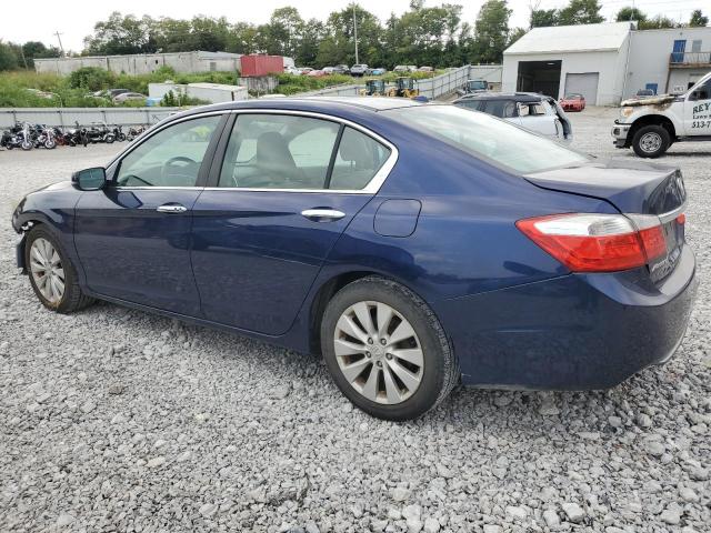 1HGCR2F84DA112653 - 2013 HONDA ACCORD EXL BLUE photo 2