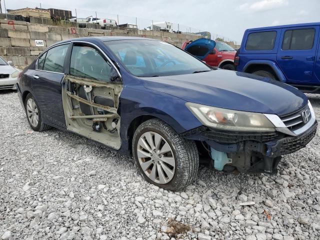 1HGCR2F84DA112653 - 2013 HONDA ACCORD EXL BLUE photo 4