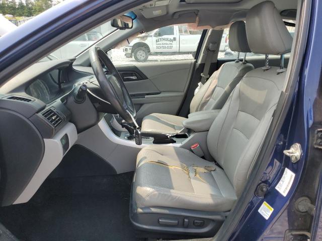 1HGCR2F84DA112653 - 2013 HONDA ACCORD EXL BLUE photo 7