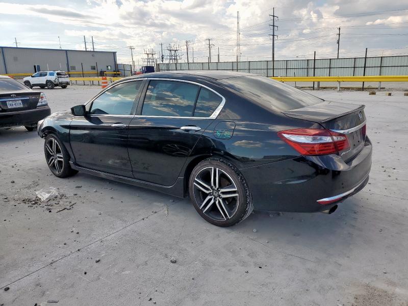 1HGCR2F54GA220264 - 2016 HONDA ACCORD SPORT BLACK photo 2