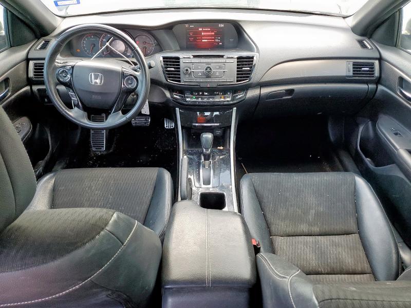 1HGCR2F54GA220264 - 2016 HONDA ACCORD SPORT BLACK photo 8