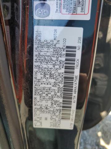 3TMJU62N65M001078 - 2005 TOYOTA TACOMA DOUBLE CAB PRERUNNER BLACK photo 12