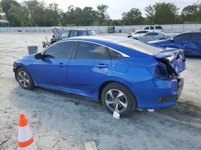2HGFC2F62KH575841 - 2019 HONDA CIVIC LX BLUE photo 2