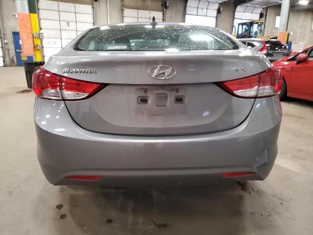 KMHDH4AE1BU097860 - 2011 HYUNDAI ELANTRA GLS GRAY photo 6