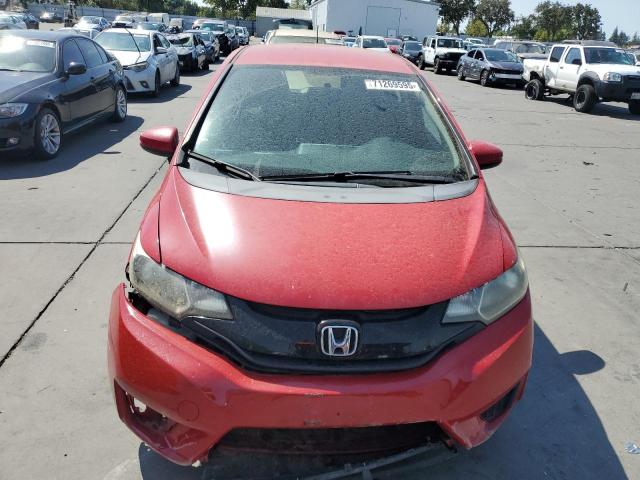JHMGK5H56GX013566 - 2016 HONDA FIT LX أحمر صورة 5