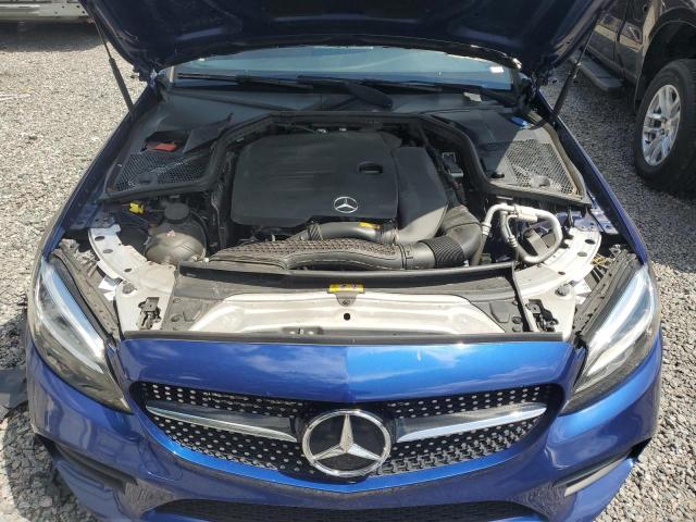 W1KWJ8DB6MG064855 - 2021 MERCEDES-BENZ C 300 BLUE photo 11