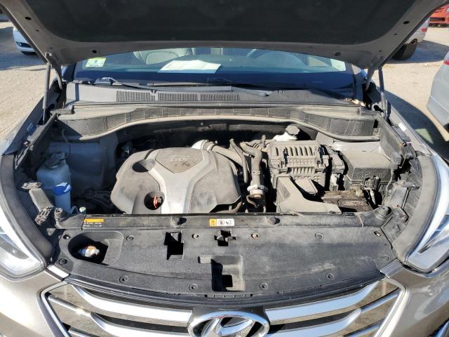 5XYZWDLA6FG262626 - 2015 HYUNDAI SANTA FE S GRAY photo 12