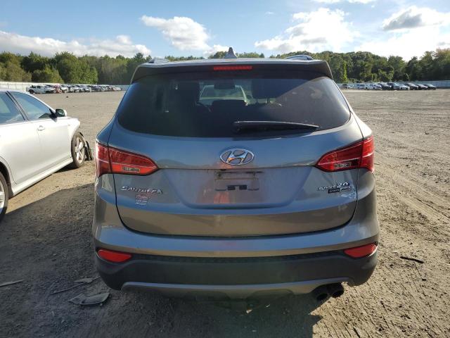 5XYZWDLA6FG262626 - 2015 HYUNDAI SANTA FE S GRAY photo 6