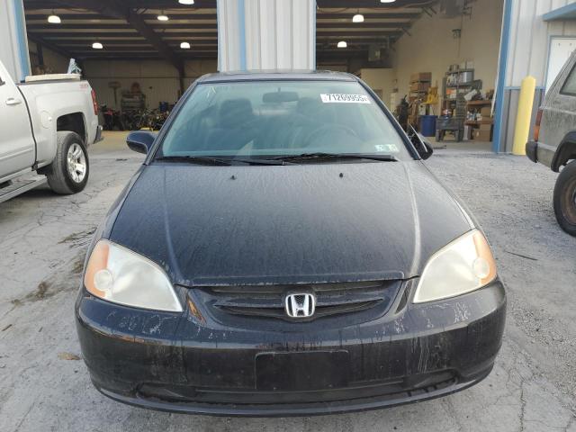 1HGEM22913L011594 - 2003 HONDA CIVIC EX BLACK photo 5