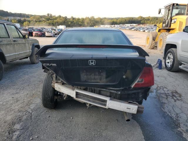 1HGEM22913L011594 - 2003 HONDA CIVIC EX BLACK photo 6