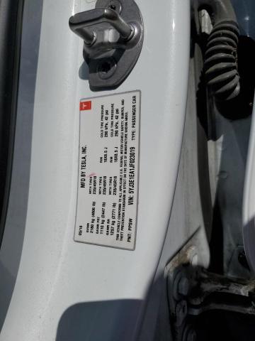 5YJ3E1EA1JF023019 - 2018 TESLA MODEL 3 白色 照片 12