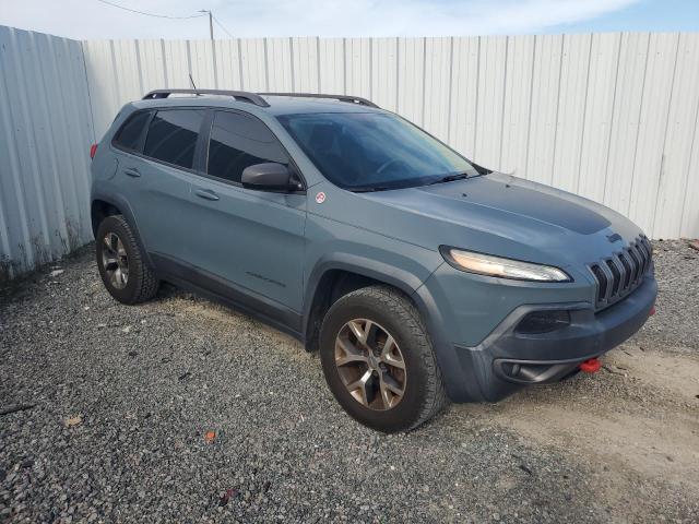 1C4PJMBS5FW624786 - 2015 JEEP CHEROKEE TRAILHAWK GRAY photo 4