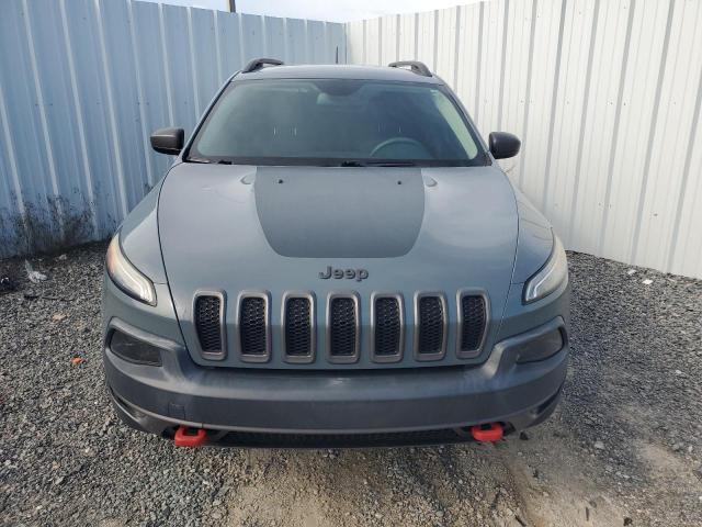1C4PJMBS5FW624786 - 2015 JEEP CHEROKEE TRAILHAWK GRAY photo 5
