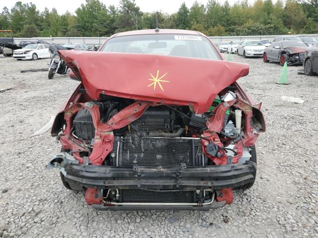 KL1TD56E69B363946 - 2009 CHEVROLET AVEO LS RED photo 5