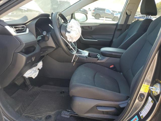 2T3H1RFV1MC135465 - 2021 TOYOTA RAV4 LE CHARCOAL photo 7