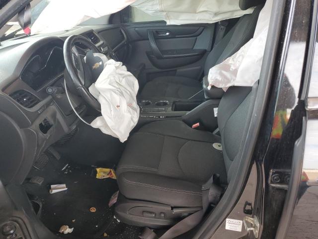 1GNKRGKD9HJ231581 - 2017 CHEVROLET TRAVERSE LT BLACK photo 7