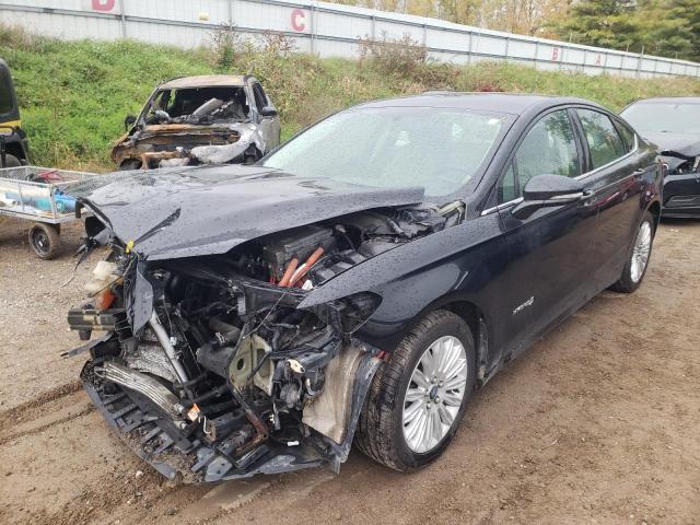 3FA6P0LUXFR266581 - 2015 FORD FUSION SE HYBRID BLACK photo 1