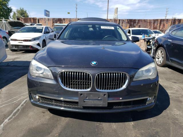 WBAKB4C57BC574868 - 2011 BMW 740 LI GRAY photo 5