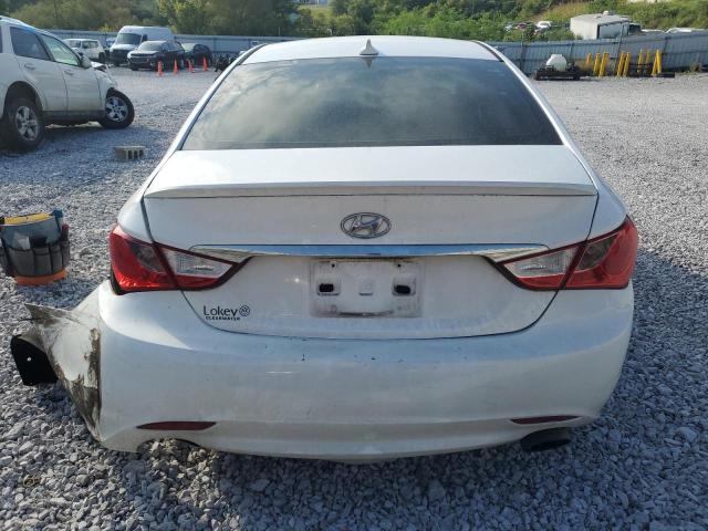 5NPEC4AC6DH778129 - 2013 HYUNDAI SONATA SE WHITE photo 6