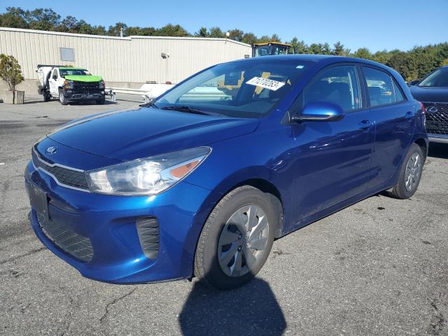 3KPA25AD5LE316499 - 2020 KIA RIO LX BLUE photo 1