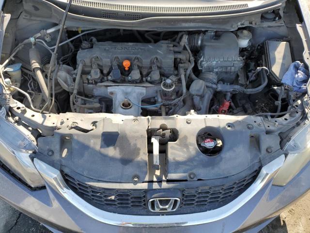 2HGFB2F5XFH541775 - 2015 HONDA CIVIC LX GRAY photo 11