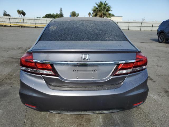 2HGFB2F5XFH541775 - 2015 HONDA CIVIC LX GRAY photo 6