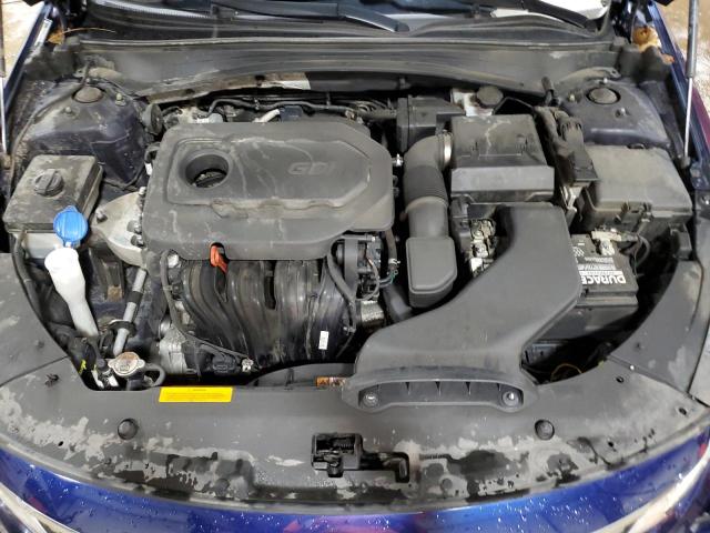 5XXGU4L31JG186759 - 2018 KIA OPTIMA EX BLUE photo 11