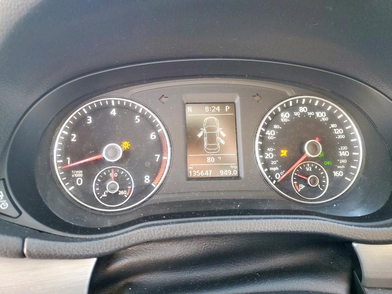 1VWBS7A35EC107102 - 2014 VOLKSWAGEN PASSAT SE Weiß Foto 9