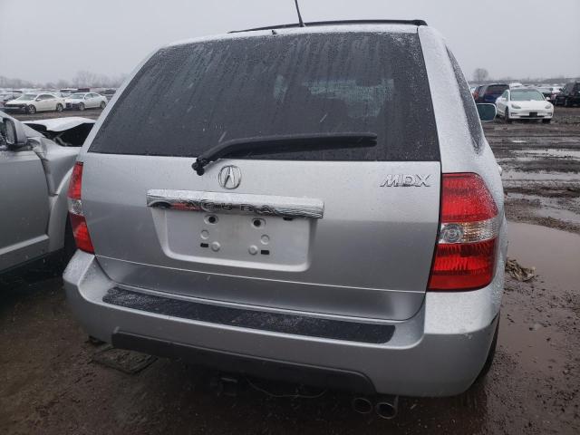 2HNYD18943H515030 - 2003 ACURA MDX TOURING SILVER photo 6