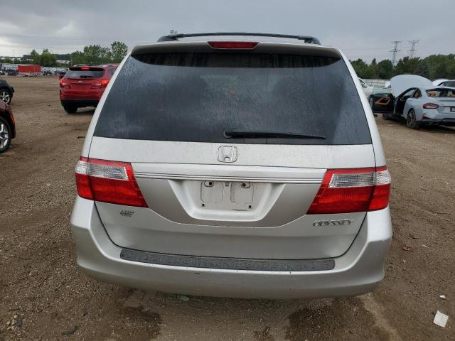 5FNRL38785B083526 - 2005 HONDA ODYSSEY EXL SILVER photo 6