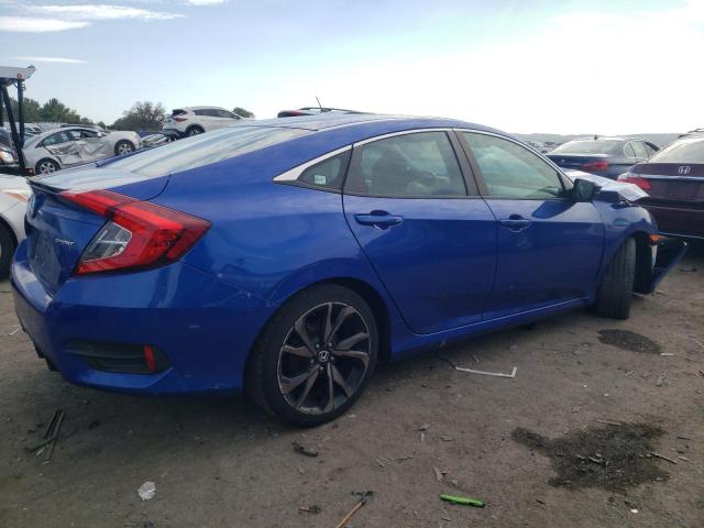2HGFC2F83KH519361 - 2019 HONDA CIVIC SPORT ლურჯი ფოტო 3
