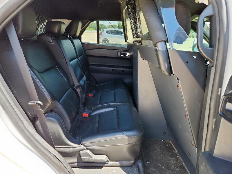 1FM5K8AB9LGC51136 - 2020 FORD EXPLORER POLICE INTERCEPTOR أبيض صورة 11