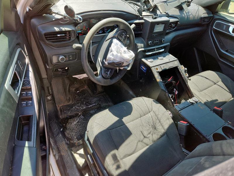 1FM5K8AB9LGC51136 - 2020 FORD EXPLORER POLICE INTERCEPTOR أبيض صورة 8