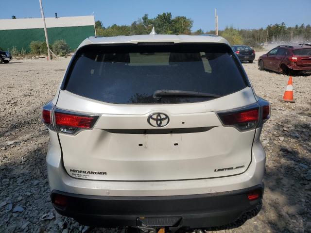 5TDDKRFH6FS117259 - 2015 TOYOTA HIGHLANDER LIMITED WHITE photo 6