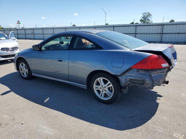 1HGCM72776A022375 - 2006 HONDA ACCORD EX BLUE photo 2