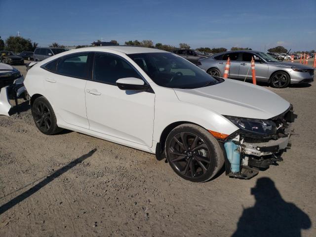 2HGFC2F81MH521497 - 2021 HONDA CIVIC SPORT თეთრი ფოტო 4