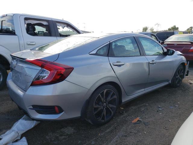 2HGFC2F8XKH532379 - 2019 HONDA CIVIC SPORT SILVER photo 3