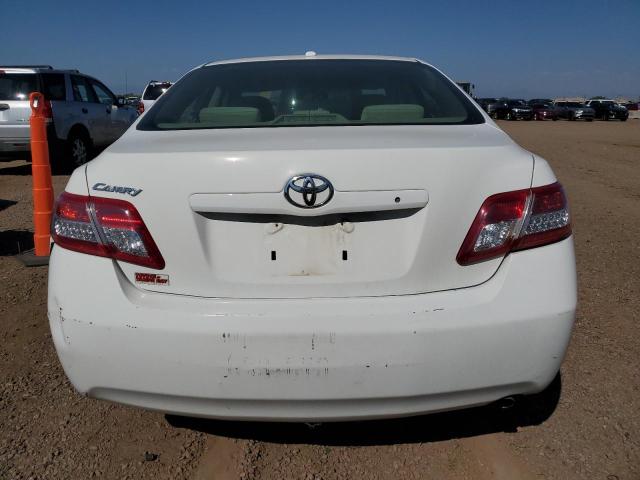4T1BF3EK5BU637265 - 2011 TOYOTA CAMRY BASE WHITE photo 6